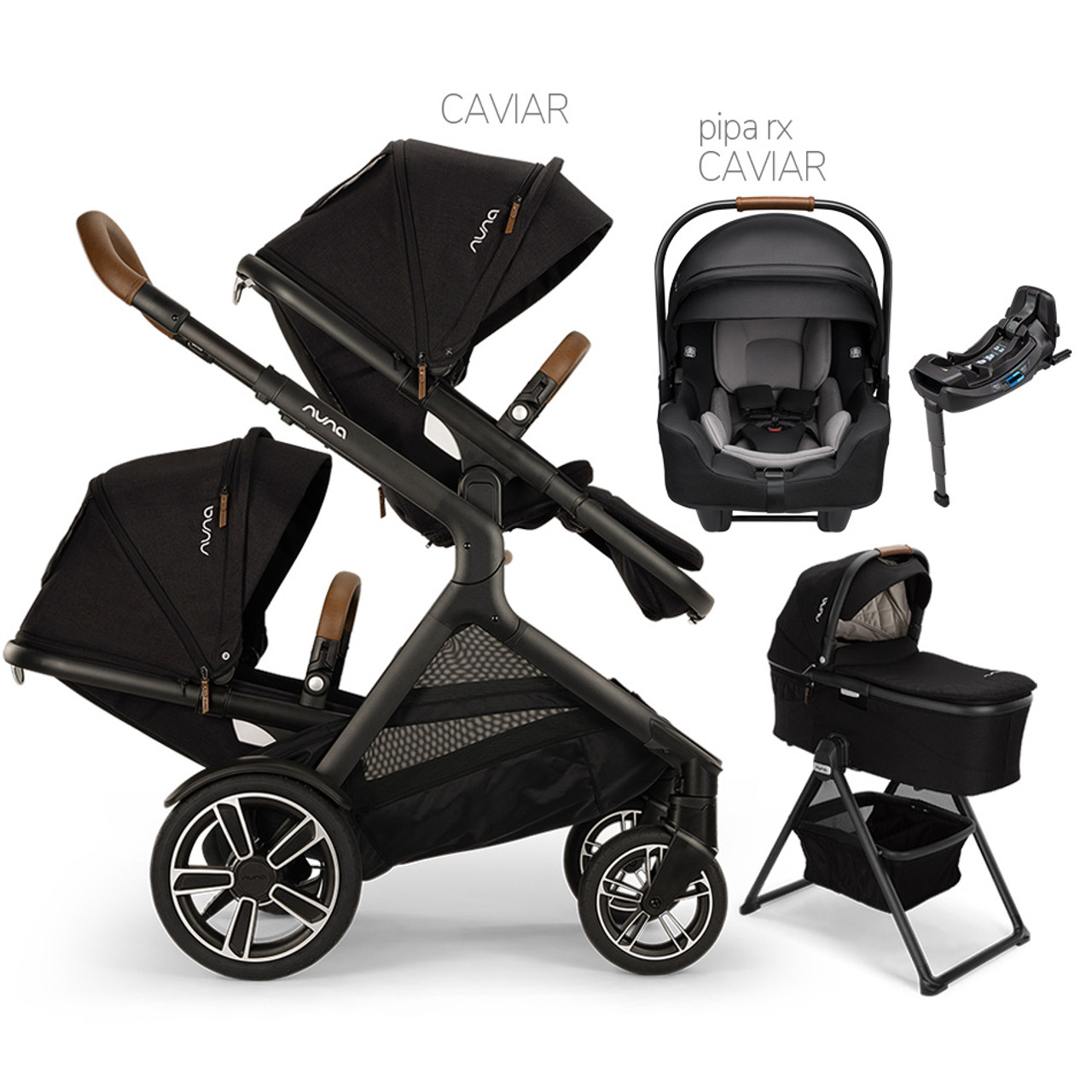 mima double stroller