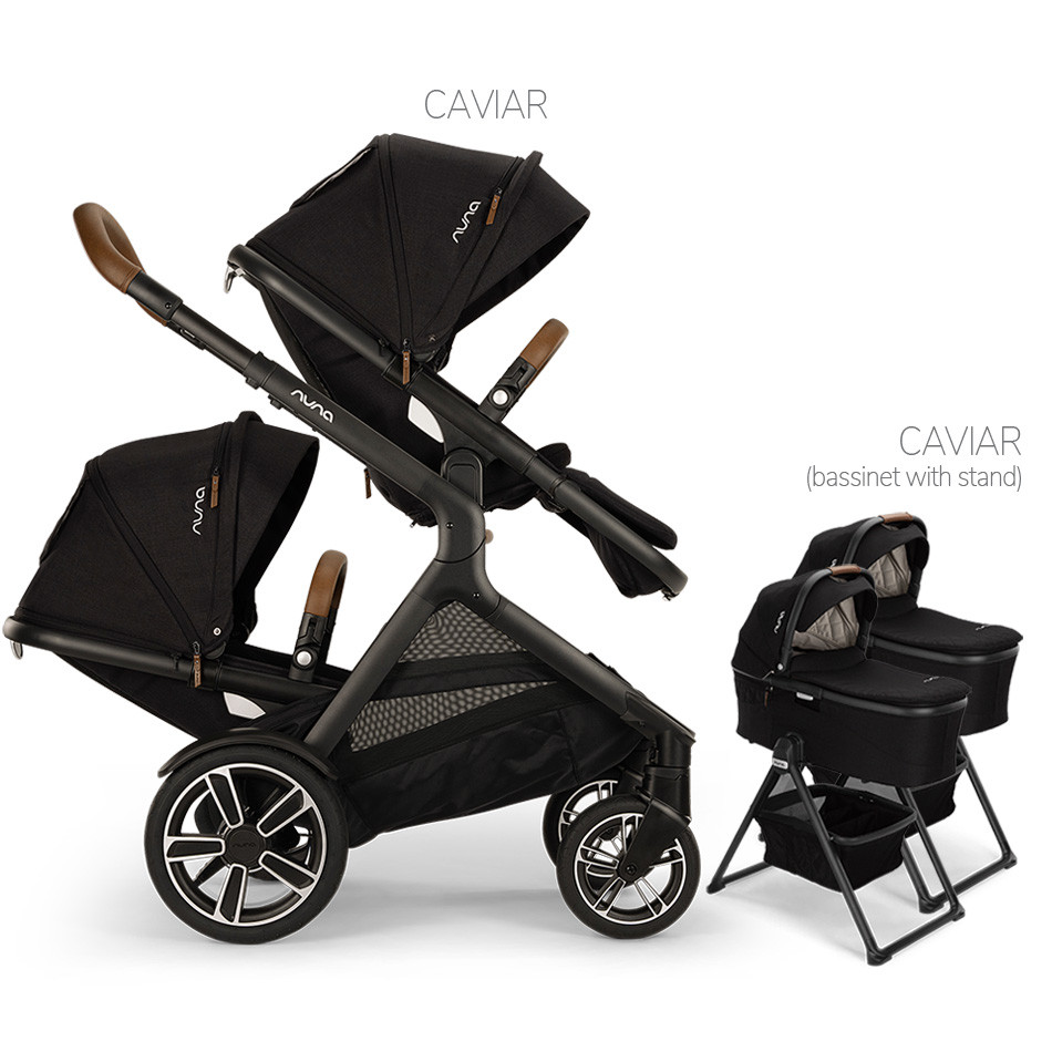 Nuna DEMI Next Twin Stroller Travel System