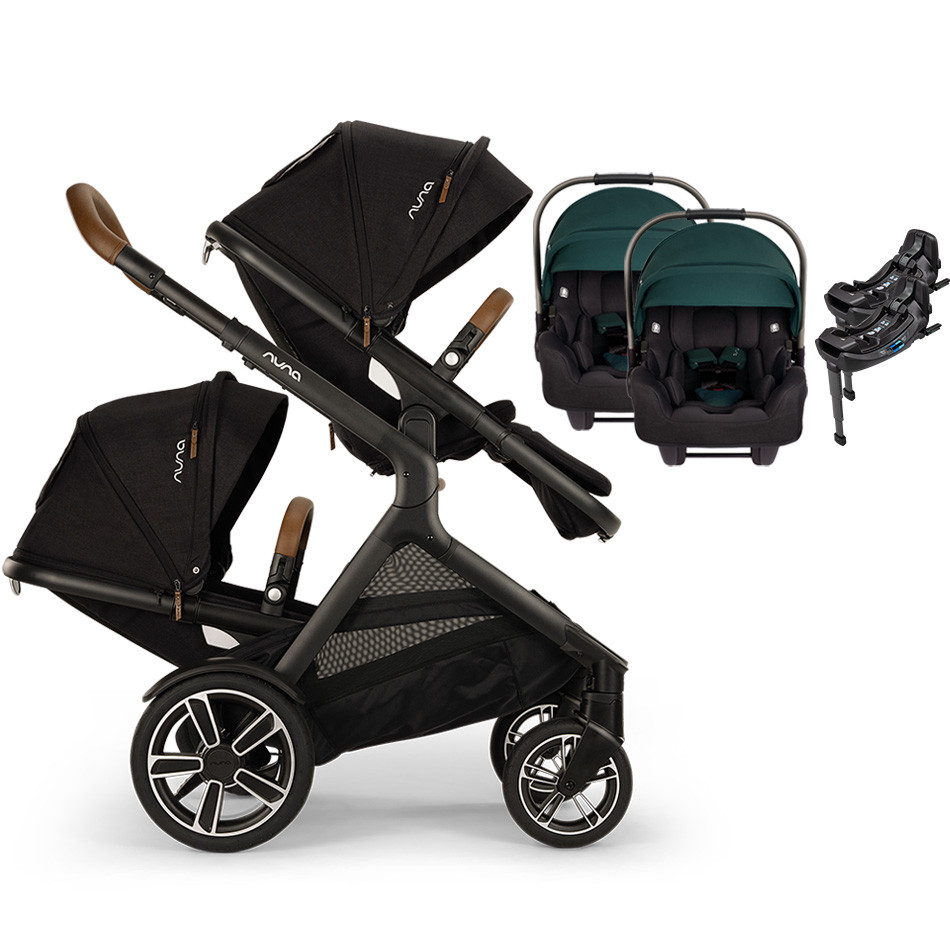 Nuna DEMI Next Twin Stroller Travel System - Main Image