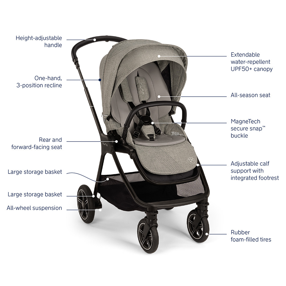 Nuna TRIV Next BMW Collection in Graphene