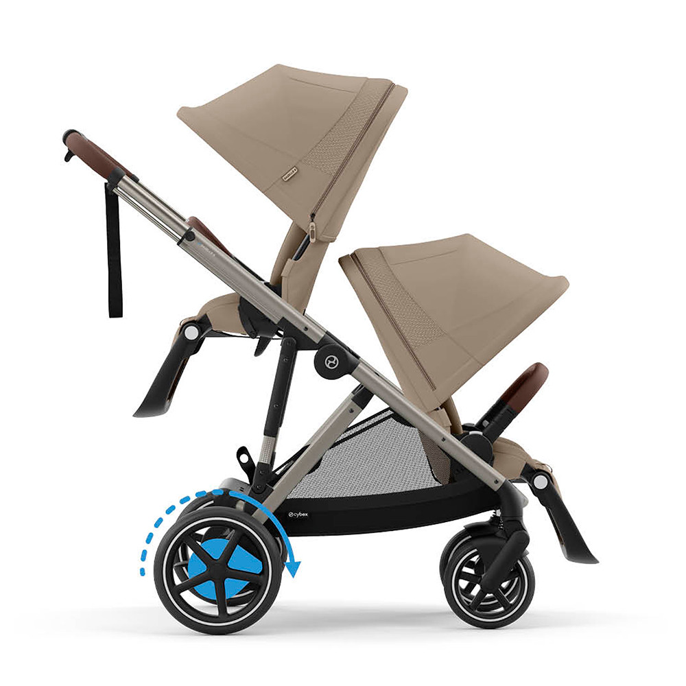 Cybex e-Gazelle S Double Electronic Assist Stroller Little Sprout