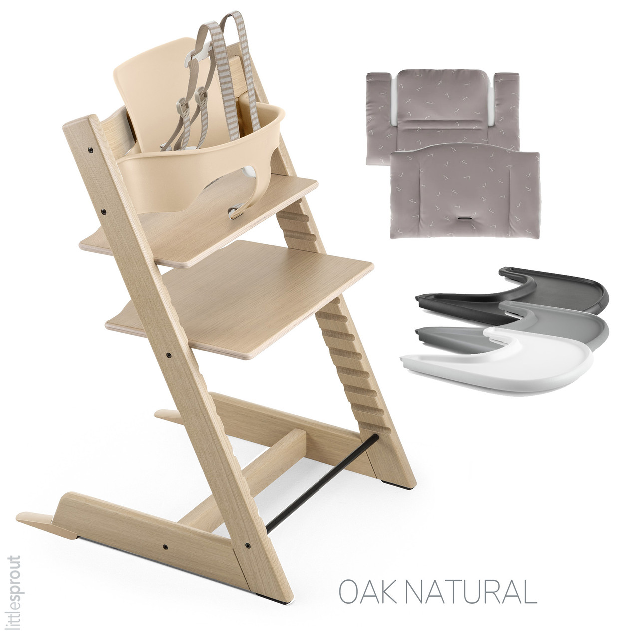 Stokke® Tripp Trapp® High Chair Complete (Includes Cushion + Tray)