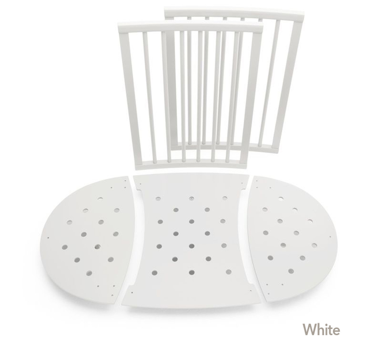 White Stokke Sleepi bed全付属品付きホワイト White Stokke Sleepi bed全付属品付きホワイト