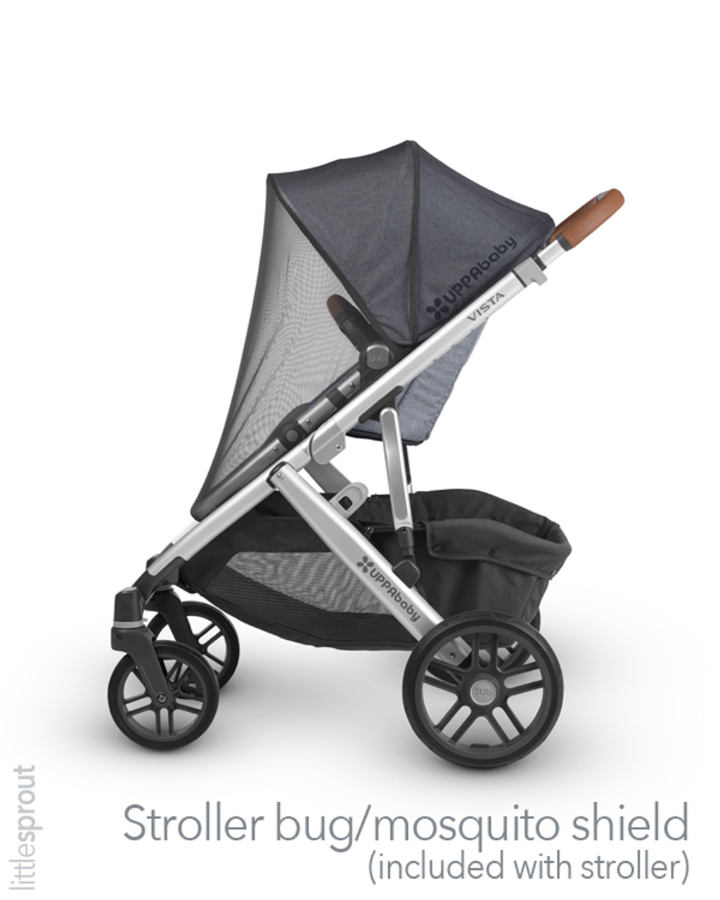 uppababy vista bassinet bug shield