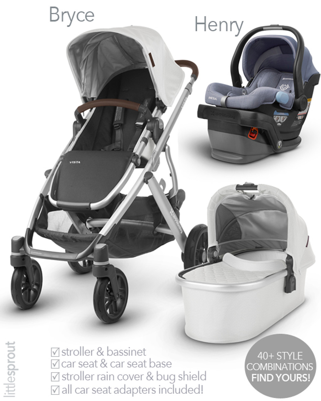 car seats compatible with uppababy vista 2018