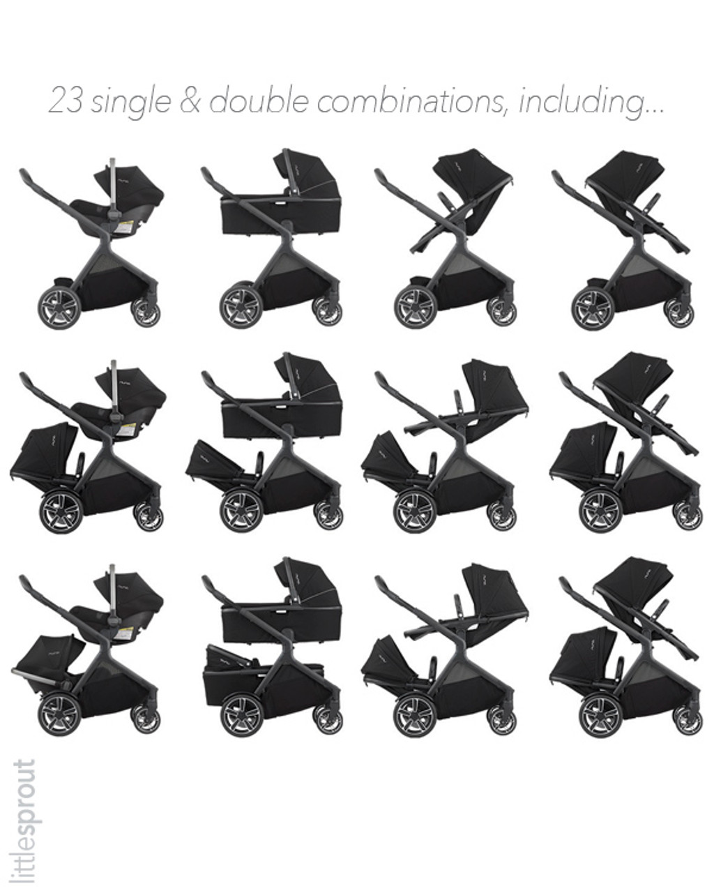 uppababy vista double configurations 2018