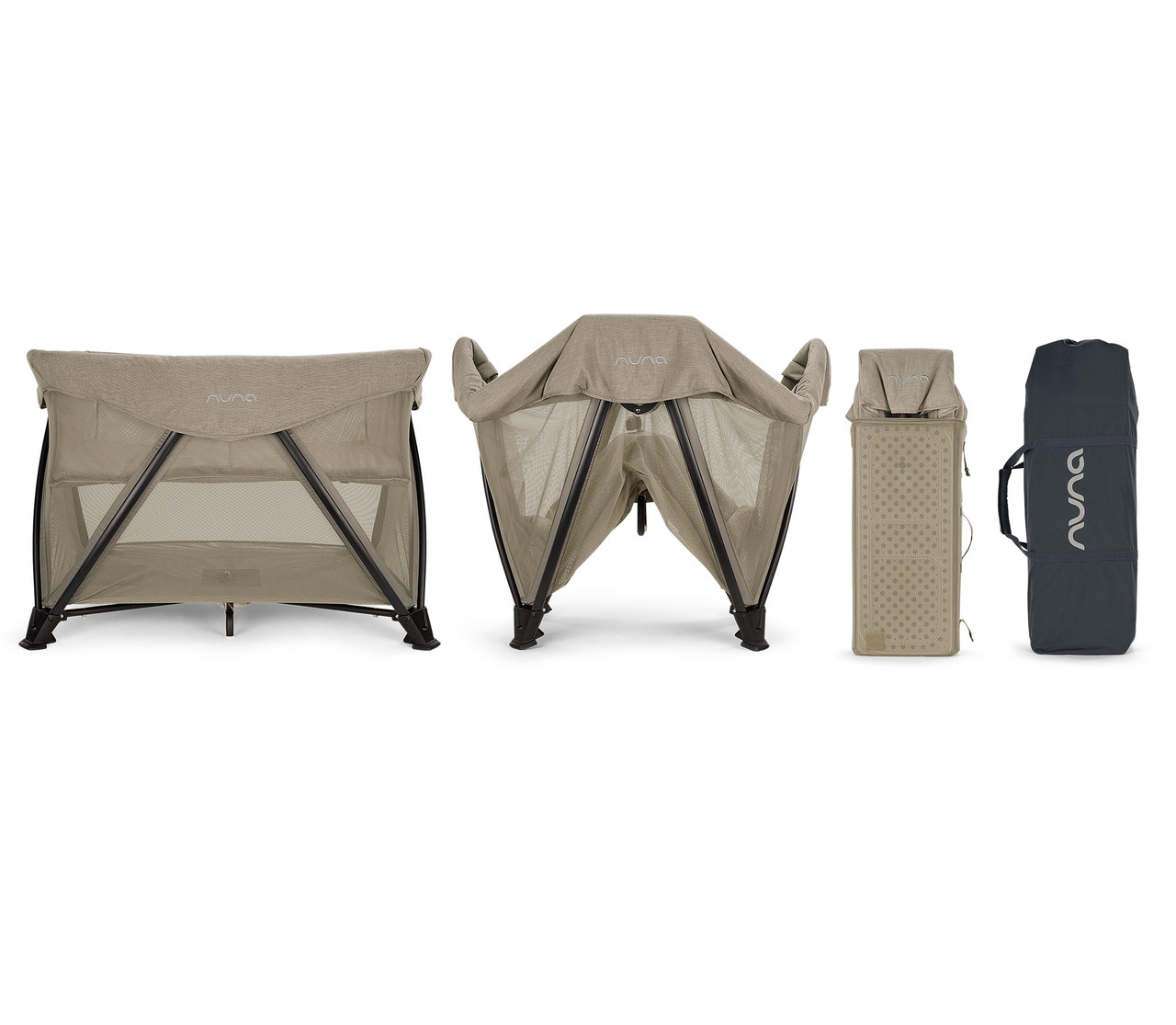 Nuna SENA Aire Play Yard and Zip-off Bassinet
