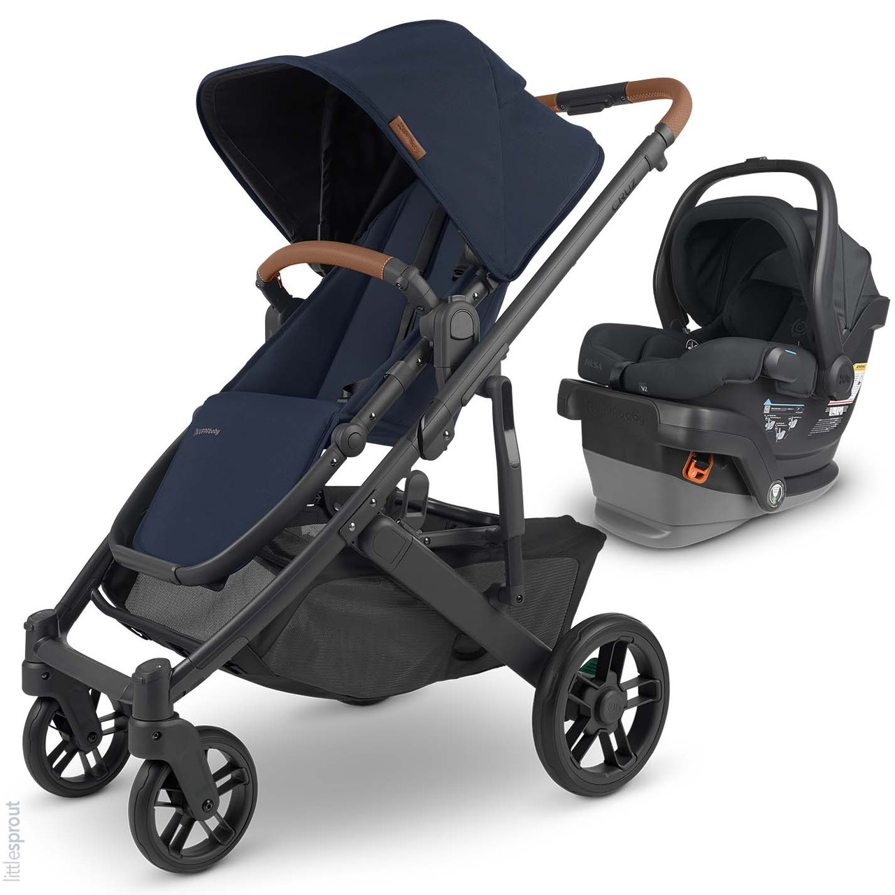 ベビーカー UPPAbaby CRUZ 赤 - ベビー用品