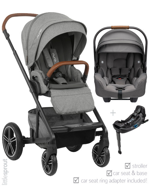 nuna stroller black