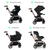 Orbit Baby G5 Stroller + Car Seat + Bassinet Travel System