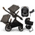 Nuna® DEMI™ Next Double Stroller + PIPA RX / PIPA Aire RX + Bassinet