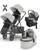 UPPAbaby Vista V2 Double Stroller + ARIA Car Seat