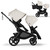 Bugaboo® Kangaroo Complete 2-in-1 Double Tandem Stroller