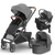 UPPAbaby Cruz V3 Stroller + Bassinet + Aria or Mesa V3 or Mesa V2 Car Seat Travel System