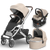 UPPAbaby Cruz V3 Stroller + Bassinet + Aria or Mesa V3 or Mesa V2 Car Seat Travel System