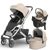 UPPAbaby Cruz V3 Stroller + Bassinet + Aria or Mesa V3 or Mesa V2 Car Seat Travel System