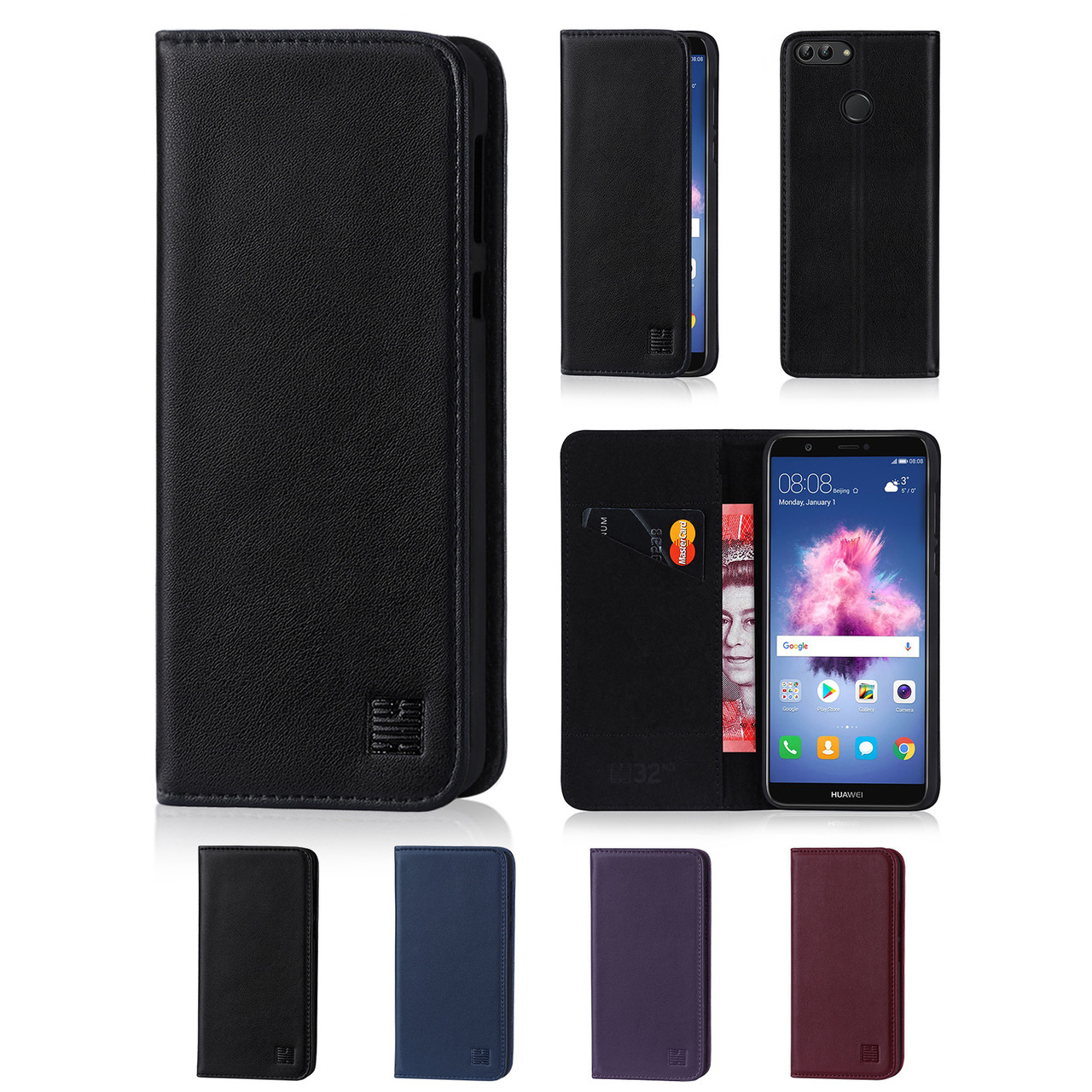 Pour Huawei P60 Art Portefeuille Case sac protection couverture