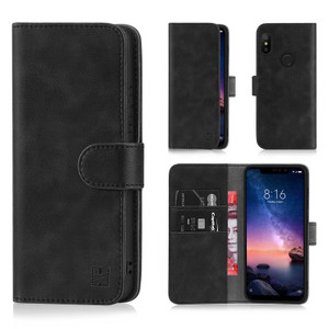 Xiaomi Redmi Note 6 Pro 'Essential Series' PU Leather Wallet Case Cover Xiaomi Redmi Note 6 Pro 'Essential Series' PU Leather Wallet Case Cover