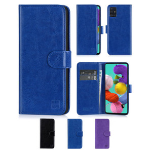 Samsung Galaxy A51 (2020) 'Book Series' PU Leather Wallet Case Cover Samsung Galaxy A51 (2020) 'Book Series' PU Leather Wallet Case Cover