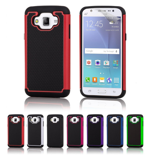 32nd dual-layer shockproof Samsung Galaxy J5 2016 Case in a range of stylish colours.