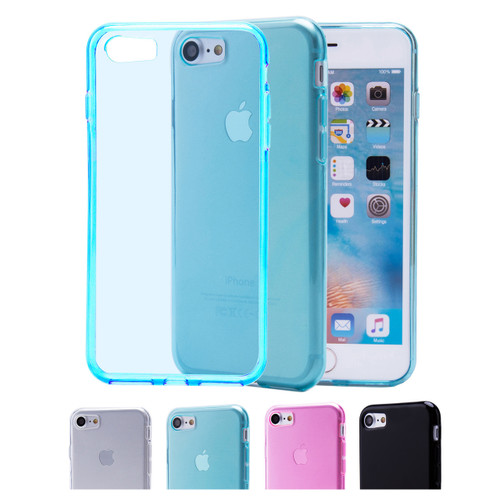 32nd clear gel Apple iPhone 7 4.7 inch Case in a range of colours.