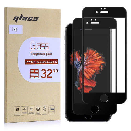 Apple iPhone 6/6S Tempered Glass Screen Protector - 2 Pack