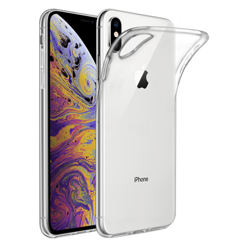 Apple iPhone XS Max 'Clear Gel Series' TPU Case Cover - Clear Apple iPhone XS Max 'Clear Gel Series' TPU Case Cover - Clear