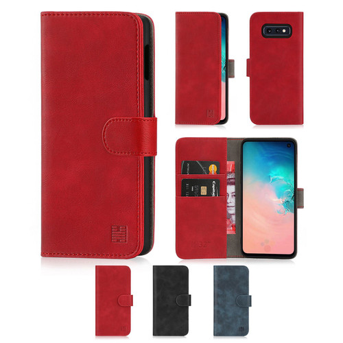 Samsung Galaxy S10e 'Essential Series' PU Leather Wallet Case Cover
