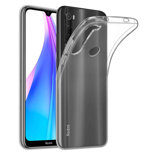 Xiaomi Redmi Note 8T 'Clear Gel Series' TPU Case Cover - Clear