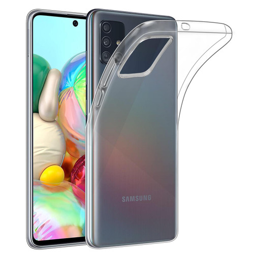 Samsung Galaxy A71 (2020) 'Clear Gel Series' TPU Case Cover - Clear