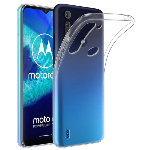 Motorola Moto G8 Power Lite 'Clear Gel Series' TPU Case Cover - Clear
