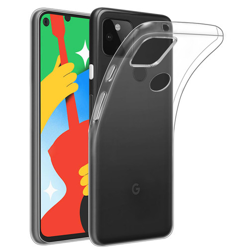Google Pixel 5 'Clear Gel Series' TPU Case Cover - Clear