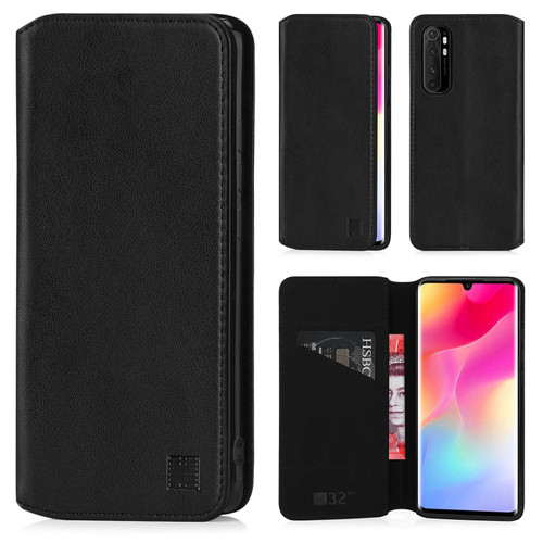 Xiaomi Mi Note 10 Lite 'Classic Series 2.0' Real Leather Book Wallet Case