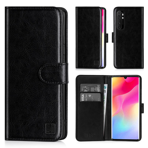 Xiaomi Mi Note 10 Lite 'Book Series' PU Leather Wallet Case Cover