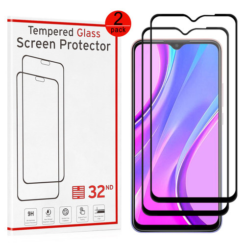 Xiaomi Redmi 9C Tempered Glass Screen Protector - 2 Pack