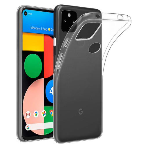 Google Pixel 4A 5G 'Clear Gel Series' TPU Case Cover - Clear