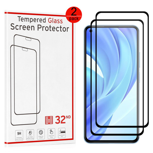 Xiaomi Mi 11 Lite Tempered Glass Screen Protector - 2 Pack