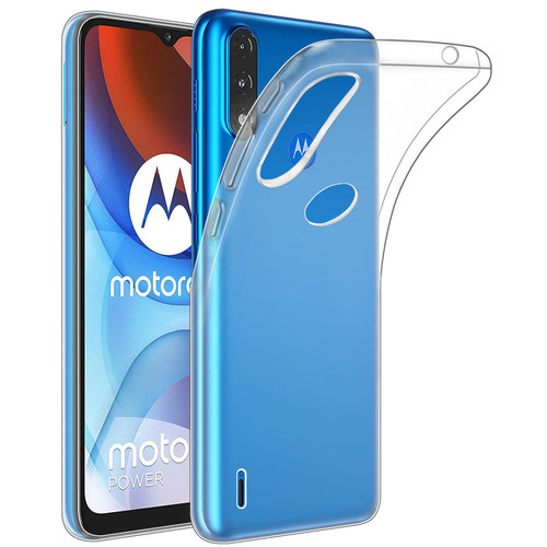 Motorola Moto E7i Power 'Clear Gel Series' TPU Case Cover - Clear