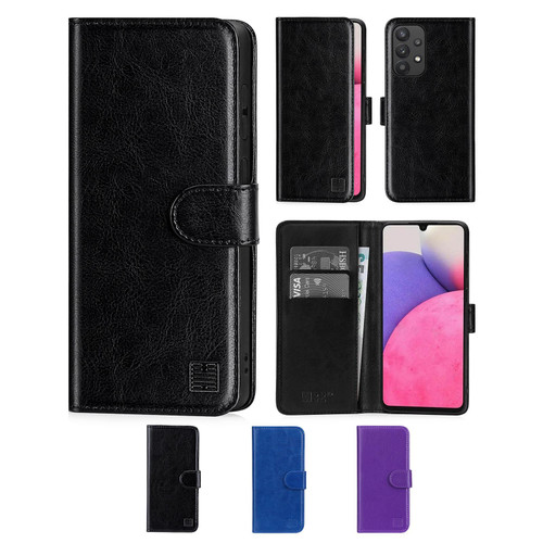 Samsung Galaxy A33 5G (2022) 'Book Series' PU Leather Wallet Case Cover