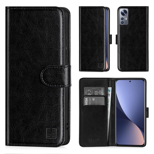 Xiaomi 12 & 12X 'Book Series' PU Leather Wallet Case Cover