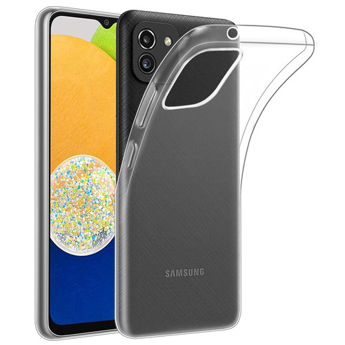 Samsung Galaxy A03 (2022) 'Clear Gel Series' TPU Case Cover - Clear