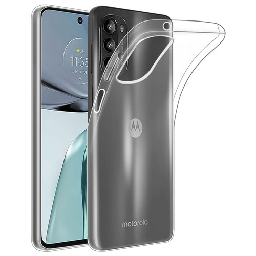 Motorola Moto G62 5G 'Clear Gel Series' TPU Case Cover - Clear