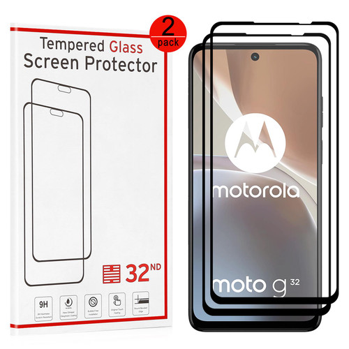 Motorola Moto G32 Tempered Glass Screen Protector - 2 Pack