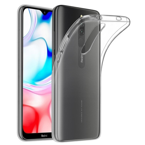 Xiaomi Redmi 8 'Clear Gel Series' TPU Case Cover - Clear