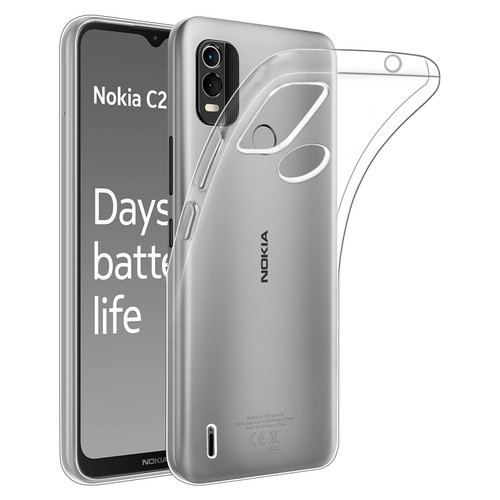 Nokia C32 'Clear Gel Series' TPU Case Cover - Clear