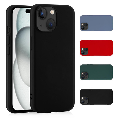 iPhone 15 (6.1") Liquid Silicone Slim Case Cover
