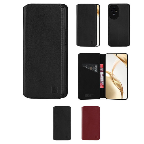 Honor 200 Pro 'Classic Series 2.0' Real Leather Book Wallet Case