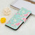 Samsung Galaxy A7 (2018) 'Floral Series' PU Leather Design Book Wallet Case