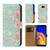 Samsung Galaxy J4 Plus (2018) 'Floral Series' PU Leather Design Book Wallet Case