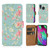 Samsung Galaxy A40 (2019) 'Floral Series 2.0' PU Leather Design Book Wallet Case